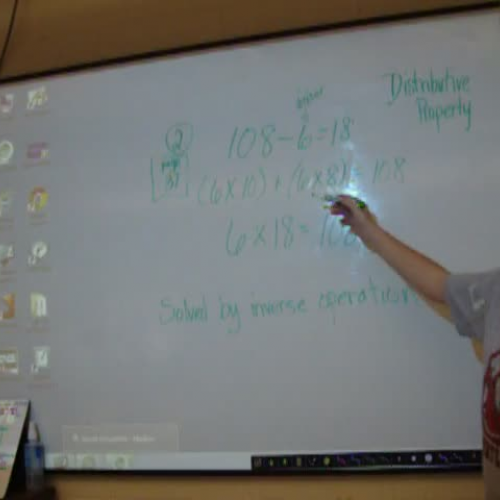 Distrubitive Property