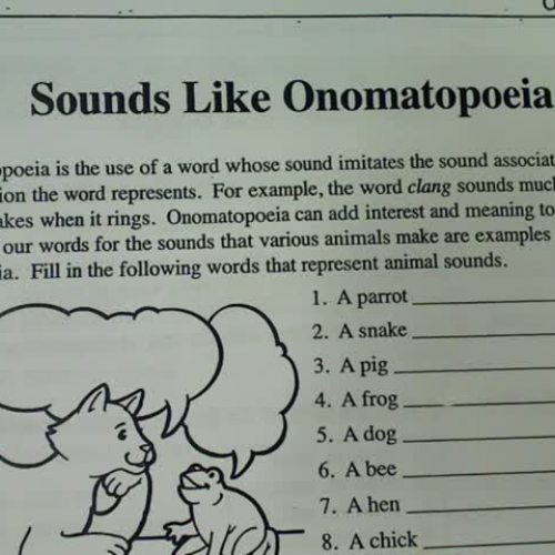 Peet HW 8 Sounds Like Onomatopoeia