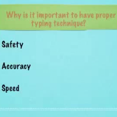 Why is it important to have proper typing tec