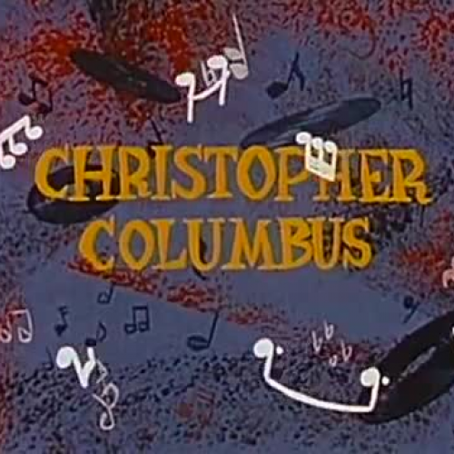 Christopher Columbus- First Grade Cartoon