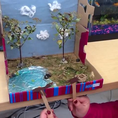 The Greedy Water Spider by AS