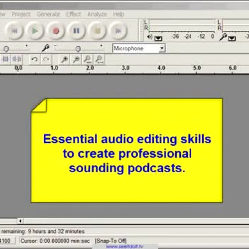 Audacity - Audio Editing