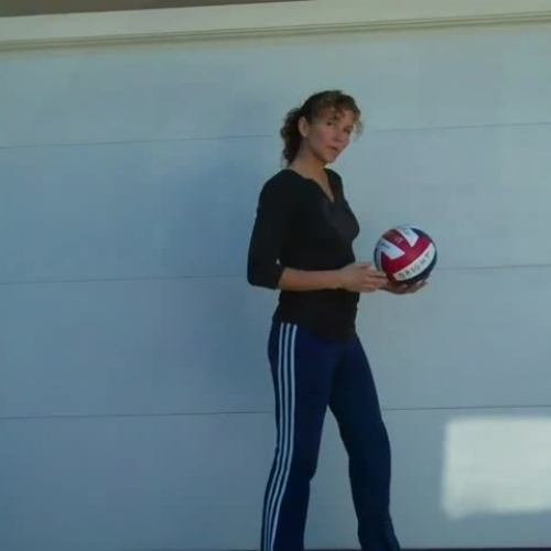 Volleyball Form Float Serve