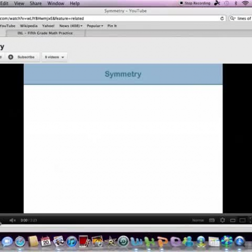 Lines of Symmetry Video