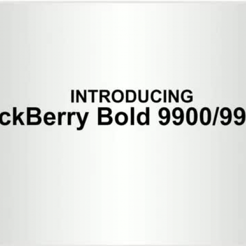 BlackBerry Bold Touch 9900_Magnum (Unlocked Q