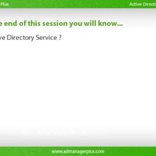 what is Active Directory?