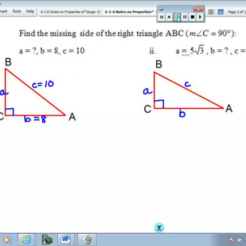 Section 6.1 Notes Part 1 NA