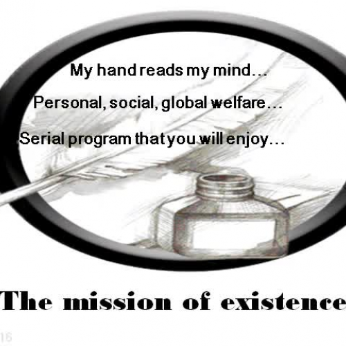 My hand reads my mind - 16 The mission of exi