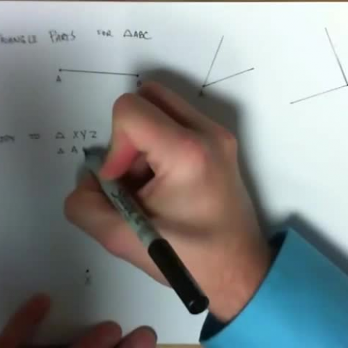 Constructing a Triangle from its Parts