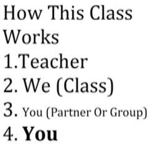 How This Class Works