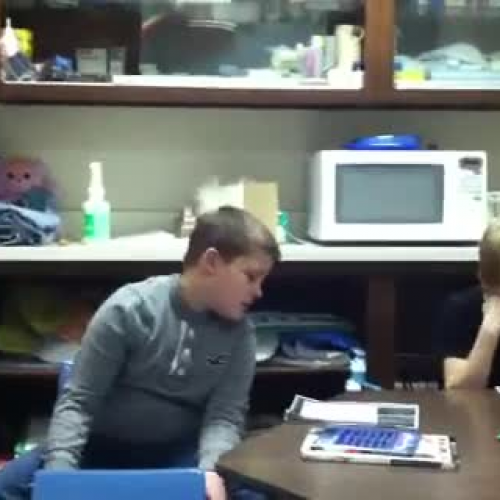 Student response video to text dependent Q