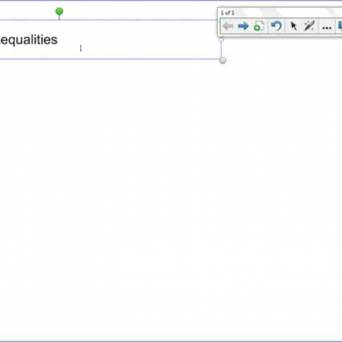 6.2 Multistep Inequalities