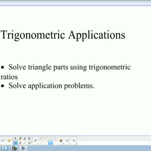 6.2 Solving application problems (angle of de