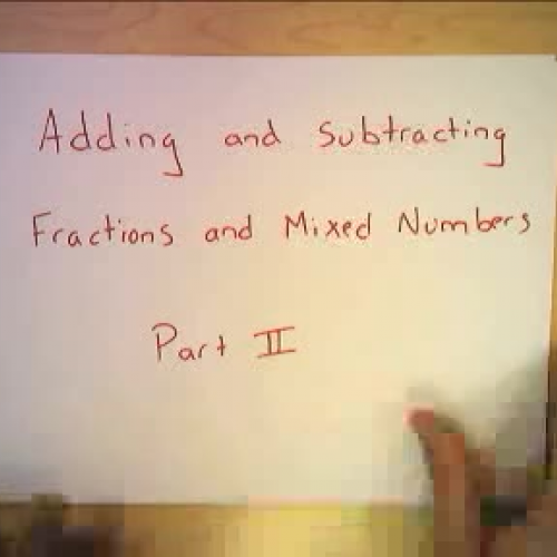 Adding Fractions 2