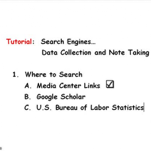 Database Searches