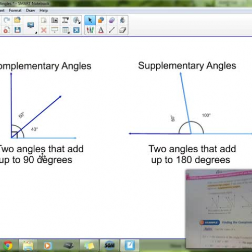 8-3 Special Pairs of Angles