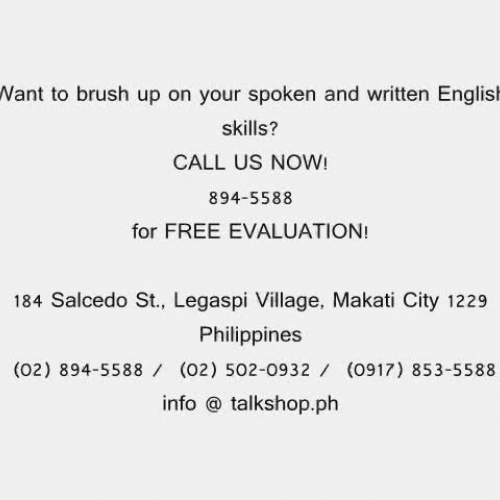 Talkshop- Best English School in the Philippi