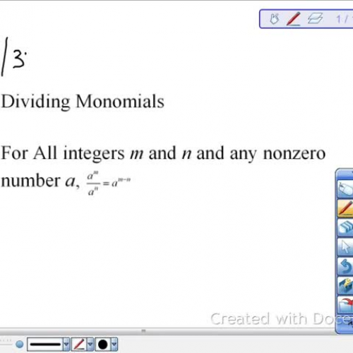 DividingMonomials