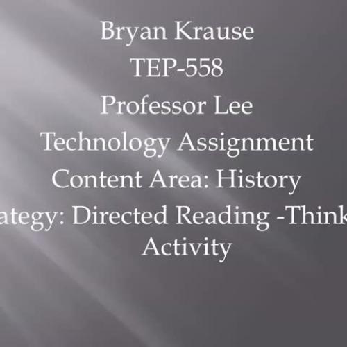 Teachnology Assignment