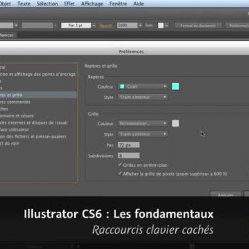 Adobe Illustrator CS6 : Raccourcis clavier ca
