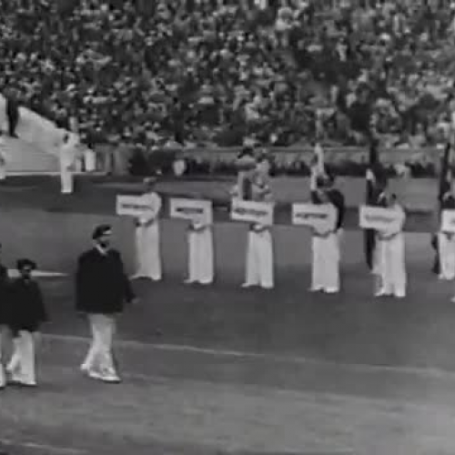 1936 Berlin Nazi Olympics Opening Ceremonies