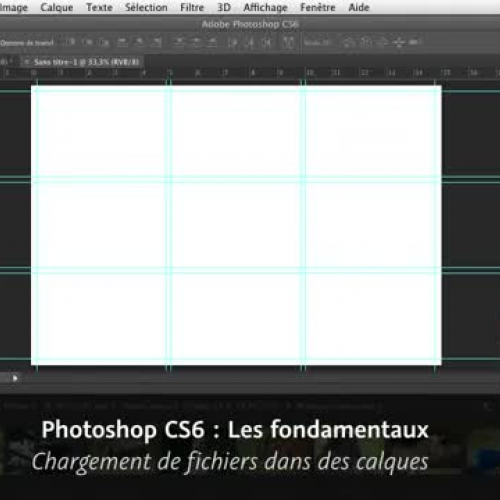 Photoshop CS6 : Chargement de fichiers dans d