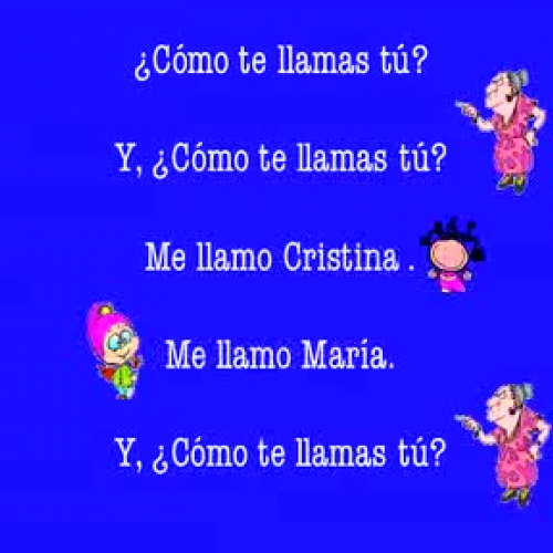 C?mo te llamas t?