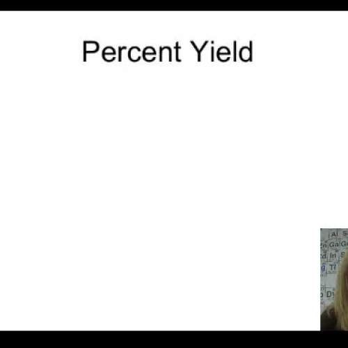 Percent Yield