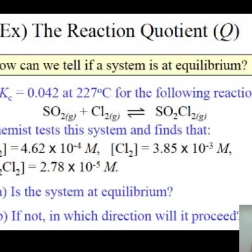 Q Reaction Quotient2
