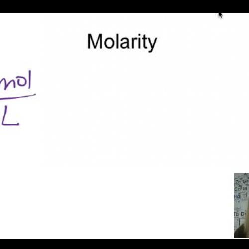 molarity