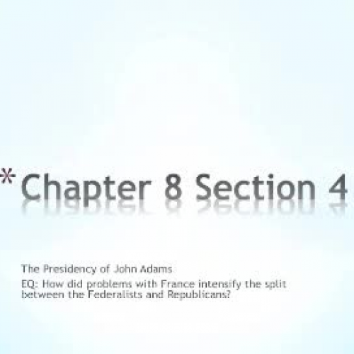 Chapter 8 Section 4 podcast