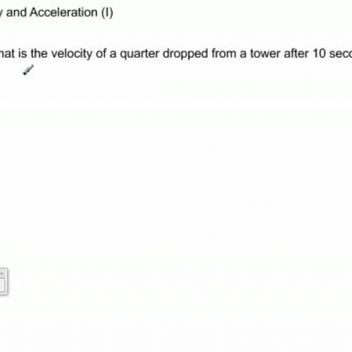 Gravity and Acceleration Practice