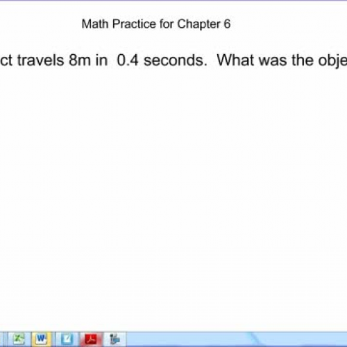 AccelerationWeightMomentumSpeedForce