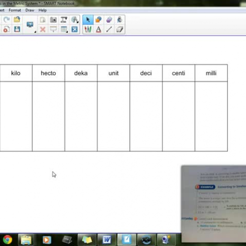 9-2 Converting Units in the Metric System