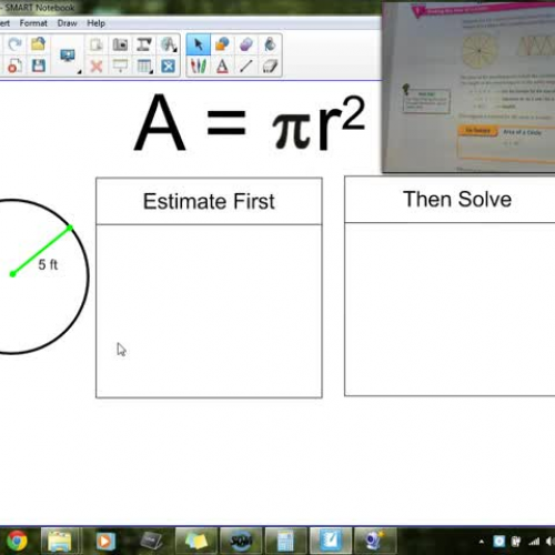 9-6 Area of a Circle