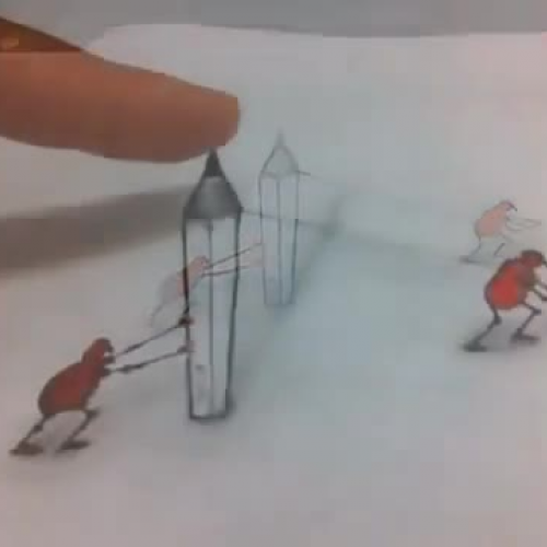 3d anamorphic drawing 3
