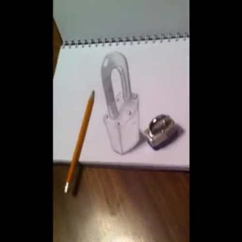 3d anamorphic drawing 2