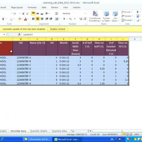 HowToMakeAPivotChartWithLLData