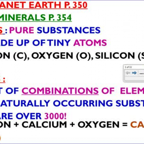 Planet Earth Topic 1