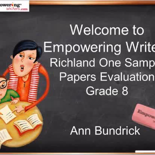 Richland One Pap Eval Gr 8