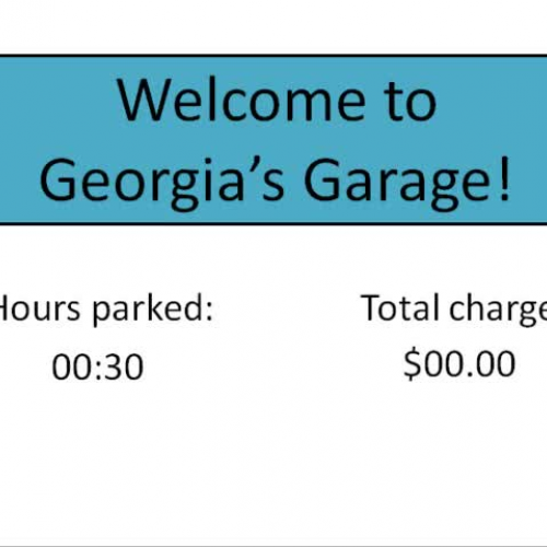 Georgia’s garage 1