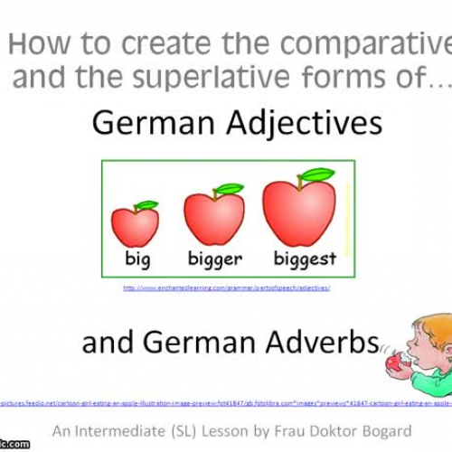 Comparative and Superlative Adjectives and Ad