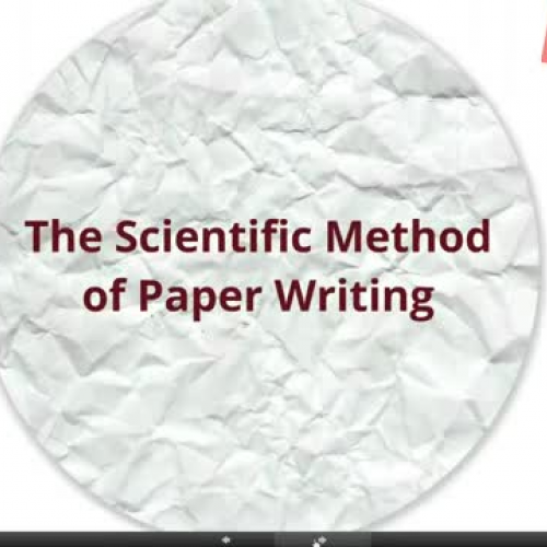 The Scientific Method of Paper Writing
