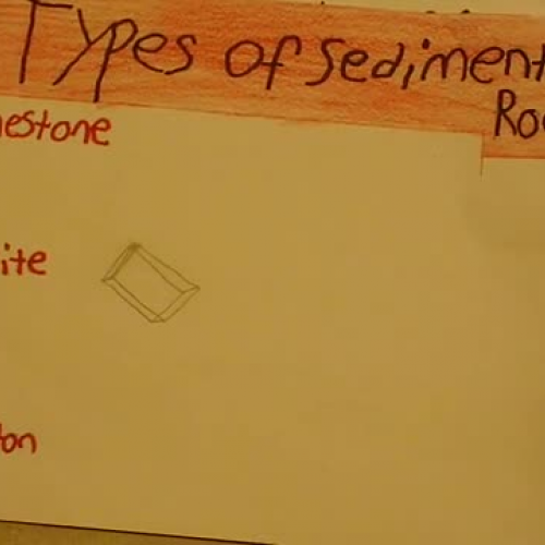 3rd period sedimentary rocks