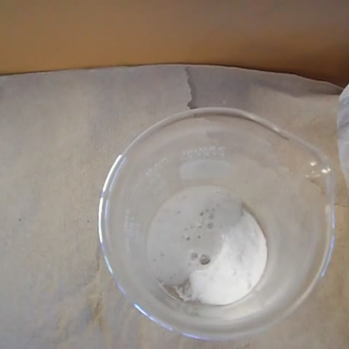 Vinegar and Sodium Carbonate