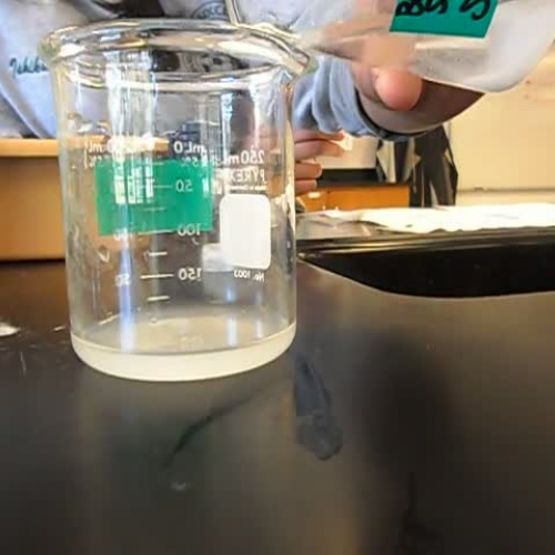 Lab 1 Sodium Bicarbonate and CaCl2