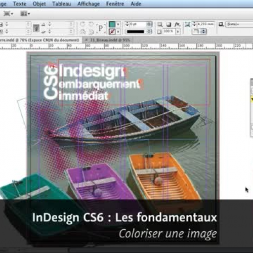 InDesign CS6 : Coloriser une image