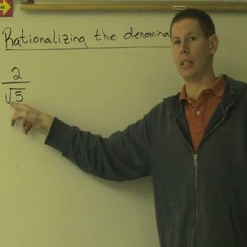 Rationalizing Denominator