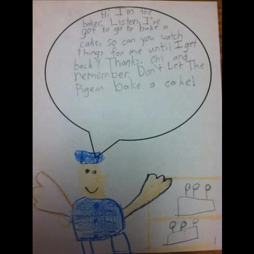 Don’t Let the Pigeon Bake a Cake by Sha