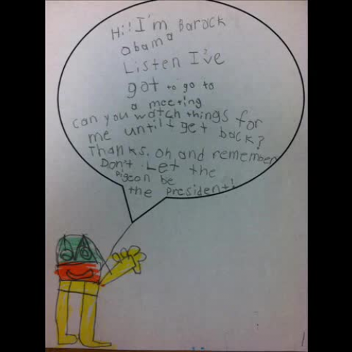 Don’t Let the Pigeon be the President b